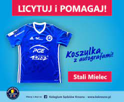 Klub piłki siatkowej kobiet stal mielec is a polish women's volleyball team, based in mielec, playing in the polish women's volleyball league. Dalej Pomagamy Koszulka Stali Mielec Od 50zl Kolegium Sedziow Ozpn W Krosnie