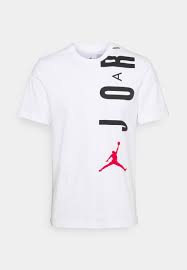 Authentic sneakers, streetwear, electronics, collectibles, handbags, watches and more. Jordan Air Stretch Crew T Shirt Print White Black Gym Red Weiss