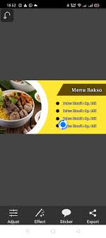 Background menu makanan background check all sumber backgroundcheckall.com. Tutorial Membuat Banner Bakso Simple Di Android Cara Vector Tutorial Vector Dan Design
