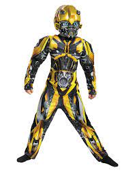With hailee steinfeld, jorge lendeborg jr., john cena on the run in the year 1987, bumblebee finds refuge in a junkyard in a small california beach town. Transformers Bumblebee Kinder Muskelkostum Horror Shop Com