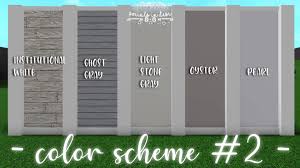 Maybe you would like to learn more about one of these? House Exterior Design Bloxburg House Color Palette Trendecors