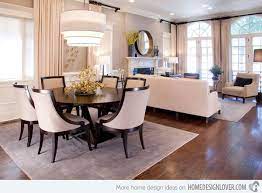 15 Stunning Round Dining Room Tables Home Design Lover Living Room Dining Room Combo Round Dining Room Round Dining Room Table