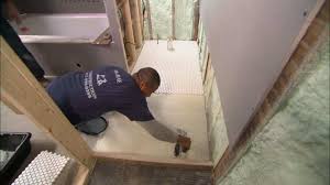 how to install ceramic tile flooring in