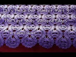 Crochet blankets are ideal for a practical yet decorative touch in any family room. Lost Souls Scalloped Edges Blanket Garnet Isajewel Part 3 Of 3 Youtube