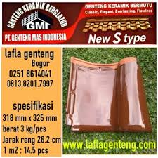 Bandingkan penawaran harga genteng flat dari berbagai supplier terbaik. Jual Genteng Keramik Gmi New S Type Matahari Antar Benua Bogor Jawa Barat Indotrading