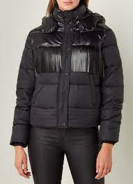 See what nikkie (nikkie23muah) has discovered on pinterest, the world's biggest collection of ideas. Nikkie Alya Puffer Jacke Mit Fransen Und Abnehmbarer Kapuze De Bijenkorf