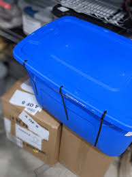 Shop wayfair for all the best blue storage tubs & totes. How To Lock A Plastic Storage Tote For Privacy Storage Hawk Hill