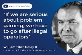 Senator William Coley: “If we're serious about problem gaming, we have to  go after illegal operators”