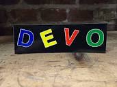 Devo- Logo sticker (st704)
