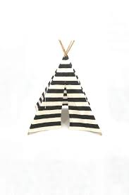 Black And White Striped Teepee Custom Listing Patrizia Etsy Teepee Play Tent Play Tent Teepee