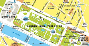 Jardin des plantes, one of the world's foremost botanical gardens, located in paris. Plan De Paris Jardin Des Tuileries De Paris Jardin Paris