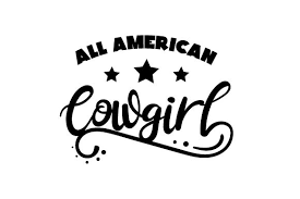 Download All American Cowgirl Svg Cut File By Creative Fabrica Crafts Creative Fabrica PSD Mockup Templates