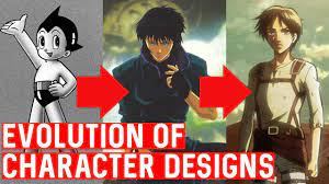 Character evolution is essentially the same thing. The Evolution Of Anime Character Designs Animeeveryday Anime Character Design Character Design Anime Characters