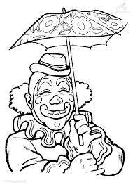 Clean your hands before starting your drawing. 1001 Coloringpages Circus Clown Clown Coloring Page