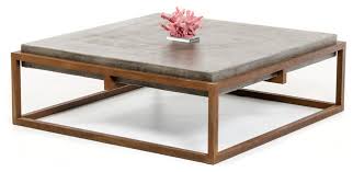 4.8 out of 5 stars 24. Homeroots Furniture Living Room Concrete Square Top Coffee Table Dark Gray Industrial Coffee Tables By Buydbest Houzz