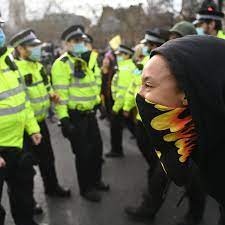 Thousands Protest Against Policing Bill In Britain With Clashes In London The New York Times