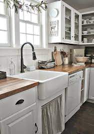 … bottle service for the host and guests! Cool 35 Best Rustic Farmhouse Kitchen Cabinets Ideas Https Homeylife Com 35 Bes Farmhouse Kitchen Backsplash Rustic Farmhouse Kitchen Farmhouse Style Kitchen