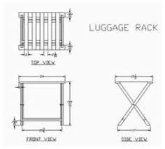 With the specification of rack extends from 25.4 to 46.6 inches wide, it is plenty of space for the shoes. Make A Folding Luggage Rack At Trishs Crafts Bicycle Luggage Rack Diy Bicycleluggagerackdiy In 2021 Luggage Rack Luggage Rack Diy Diy Luggage