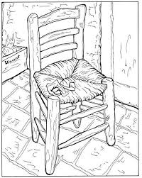 Modello Per Bambini Vincent Van Gogh Arte Di Van Gogh Disegni Da Colorare Astratti