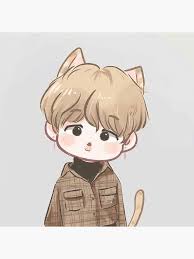 Related to bts cute cartoon png. Bts Jimin ë°©íƒ„ ì§€ë¯¼ì´ Sticker By Tiktokarmy Redbubble Chibi Cute Cartoon Wallpapers Bts Jimin