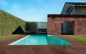 Exterior cement backer board walls. Outdoor Spaces Photo Gallery Atlas Concorde