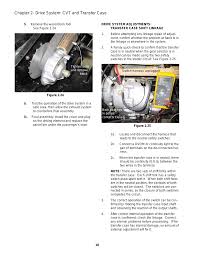 This video shows how to diagnose electrical issues on a lawn mower. Chapter 2 Drive System Cvt And Transfer Case Cub Cadet 4 X 4 Volunteer User Manual Page 22 328
