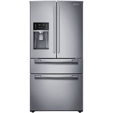 Samsung 24 73 Cu Ft 4 Door French Door Refrigerator With Ice Maker Stainless Steel Energy Star Lowes Com Stainless Steel French Door Refrigerator Samsung French Door Samsung Refrigerator French Door