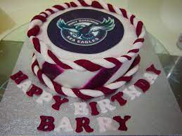 I love this cake i'm going to use it as a idea for my sons 8 the birthday but change the field top to nsw blues edible icing plates instead great work. Facebook