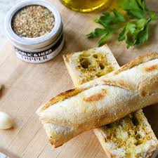 Garlic Herb Toasted Baguette Balsamic Recipe Food Baguette Recipe
