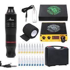 Are you looking for the best tatoo gun kits for your unique tattoo design? Buy Dragonhawk Cartridge Tattoo Machine Kit Pen Rotary Tattoo Machine Cartridge Needles Power Supply For Tattoo Artists 1013 7 Atom Online In Uae B072c4q4m8
