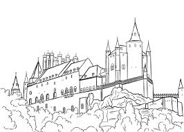 What girl doesn't dream of being a princess? Segovia Castle Coloring Page Free Printable Coloring Pages For Kids
