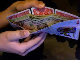 Cut four strips of duct tape, each 9″ long. Awesome Wallet Made Out Of Playing Cards 11 Steps Instructables
