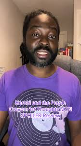 1st thoughts non spoiler review for Harold and the Purple Crayon directed  by Carlos Saldanha. Written by David Guion and Michael Handleman. Based