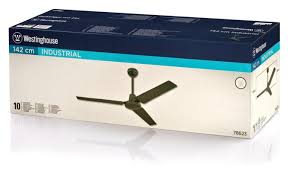 Three steel blades in white finish complement the white fan for a modern ceiling fan with an industrial aesthetic. 142 Cm Westinghouse Industrial Espresso Ceiling Fan In Espresso With Espresso Colored Steel Blades