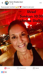 This is Karen! 👇🏻 I will no longer be teaching Shred