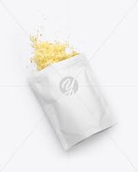 Download Newest Pouch Mockups On Yellow Images Object Mockups PSD Mockup Templates