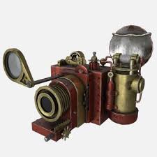 Steampunk Camera 3d Model Steampunk Photography 3d Model Vintage Cameras