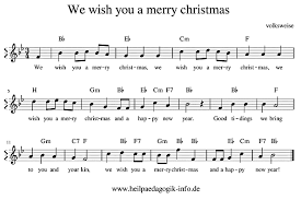 Die ersten sind etwa seit dem 14. We Wish You A Merry Christmas Englisch Text Noten Download