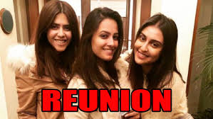 When i was approached to do a digital show where i will be giving away hair and makeup tips, i instantly got excited because. Anita Hassanandani Ekta Kapoor And Krystle D Souza S Reunion Iwmbuzz