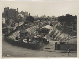 Construction Of Train Tunnel Hyde Park 1923 Parks In Sydney Sydney City Australia History