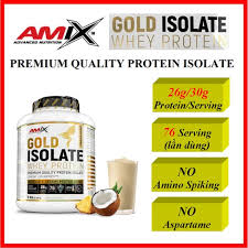 Amix Gold Isolate Whey Protein 5Lbs 76 lần dùng – Bổ sung Protein, Tăng Cơ,  phục hồi Cơ - 188