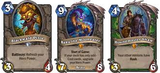 A couple swaps can be made if you have the cards budget hunter rush by erarek. The Witchwood Hunter Deck Building Guide Hearthstone Heroes Of Warcraft Game Guide Vgu
