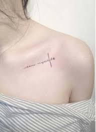 Meaningful Small Tattoos For Women Simple Small Tattoo Ideas Shoulder Tattoos For Women Small Shoulder Tattoos Collar Bone Tattoo