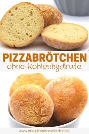Low Carb Pizzabrotchen Staupitopia Zuckerfrei Rezept Pizzabrotchen Zuckerfreie Rezepte Low Carb Rezepte