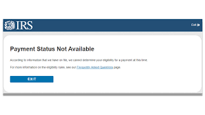 A name change can have an impact on taxes. Irs Stimulus Check Portal Payment Status Not Available Error What Does It Mean Abc7 San Francisco