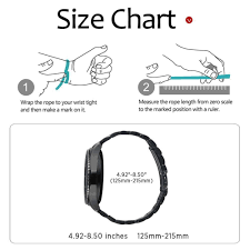 Us 3 72 30 Off For Samsung Gear S2 Classic S3 Frontier Smart Watch Bands 20mm 22mm Watch Band Stainless Steel Metal Sports Straps Galaxy Watch In