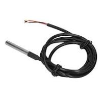Sonda De Temperatura Cable De 1m Y Conector NTC 10K Ohm 1% A 25º, 3950  Termistor