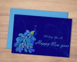 Happy New Year Greeting Card Printable New Year Cardpaisley Etsy New Year Greeting Cards Happy New Year Greetings New Year Greetings