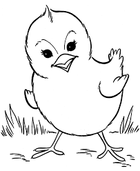 The hen that hatches the eggs is called a broody. Little Chicks Coloring Pages Coloring Home
