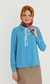 Urun K7044 Tugba Gomlek Fashion Hoodies Sweaters